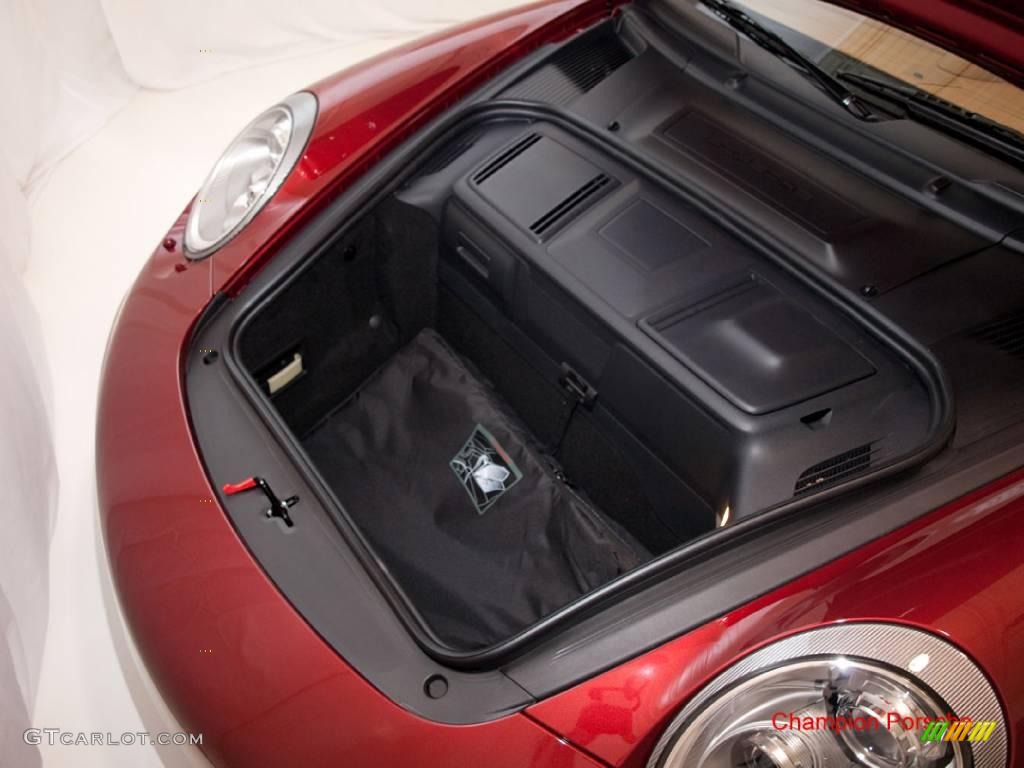 2010 911 Turbo Cabriolet - Ruby Red Metallic / Natural Brown photo #23