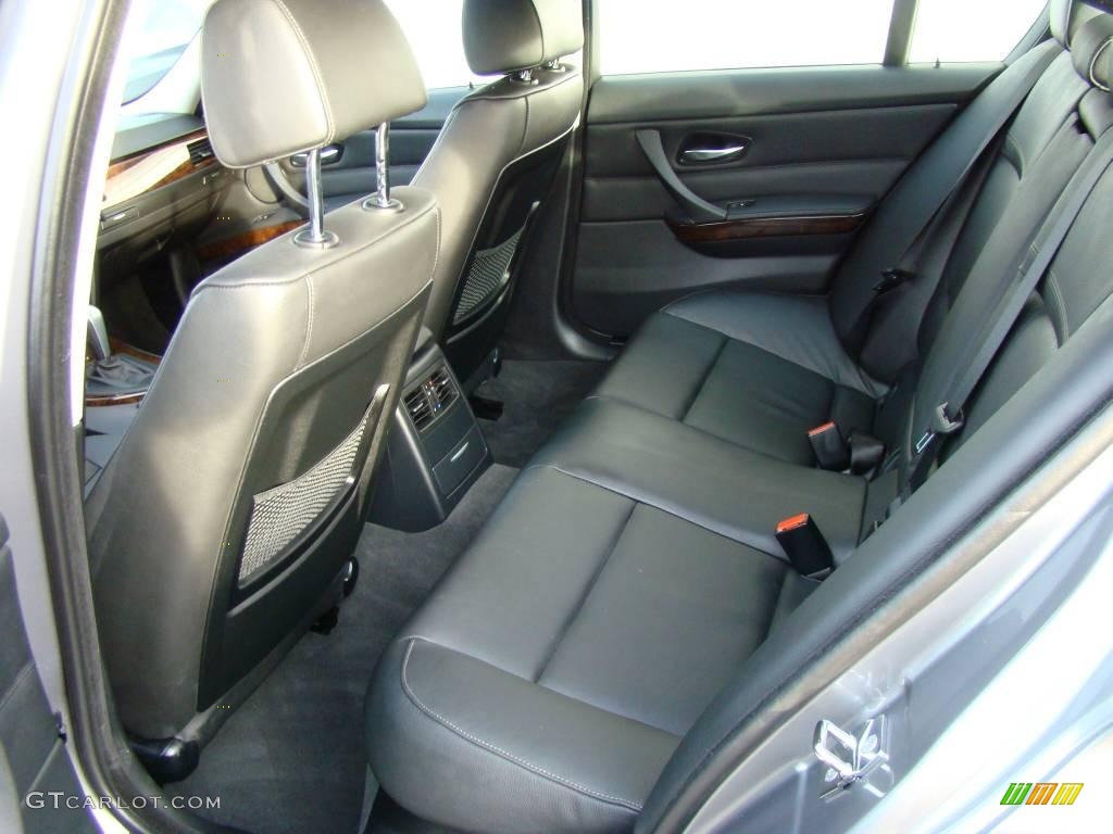2009 3 Series 335xi Sedan - Space Grey Metallic / Black photo #12