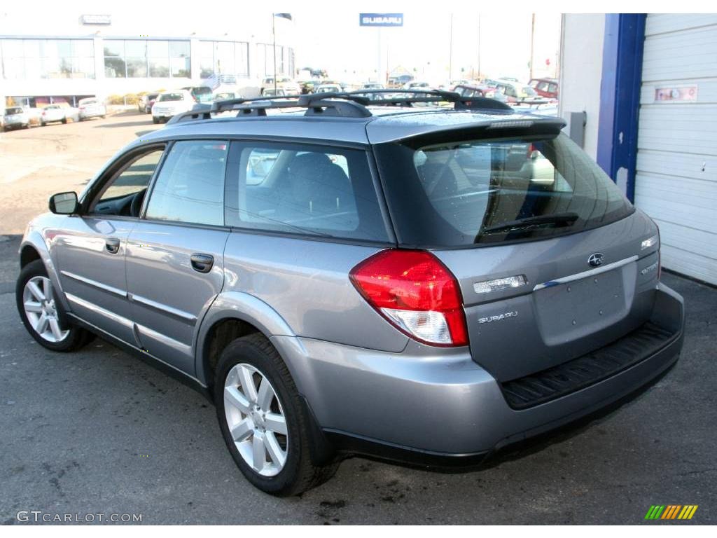 2009 Outback 2.5i Special Edition Wagon - Quartz Silver Metallic / Off Black photo #8