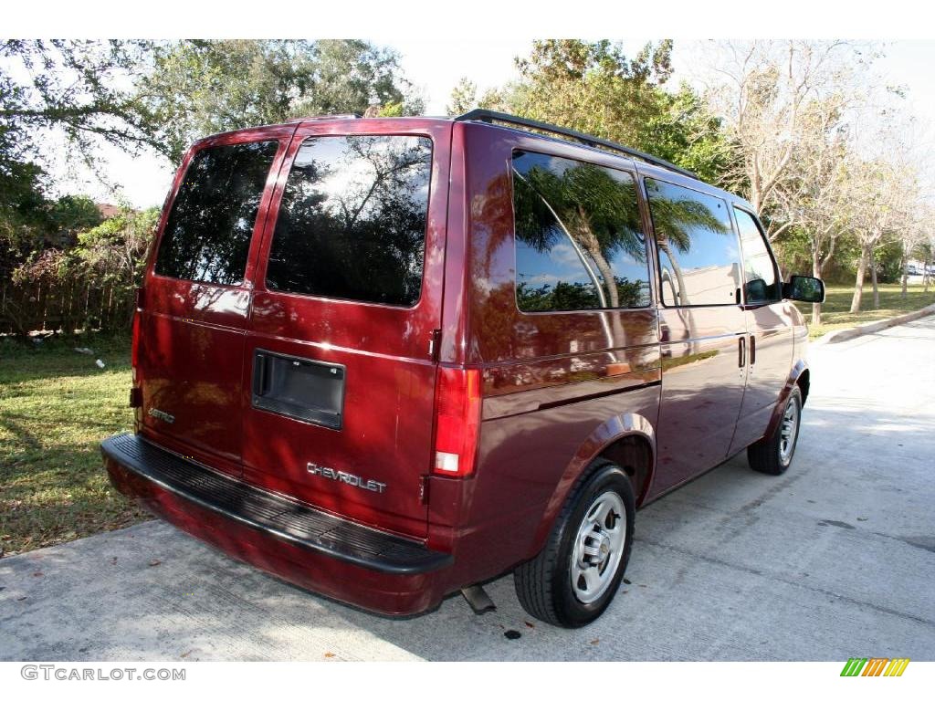 2005 Dark Carmine Red Metallic Chevrolet Astro Passenger Van 25062722 Photo 8