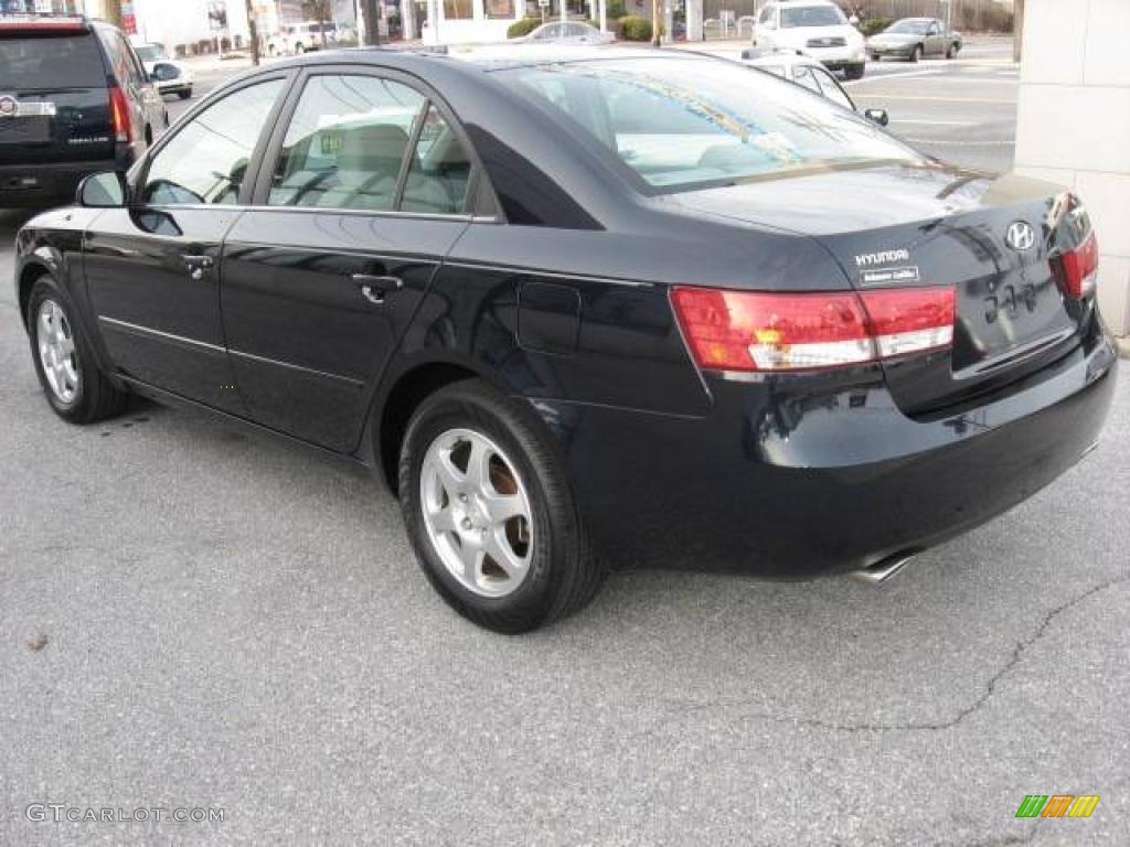 2006 Sonata GLS V6 - Deepwater Blue / Gray photo #5