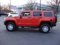 2008 Victory Red Hummer H3   photo #7