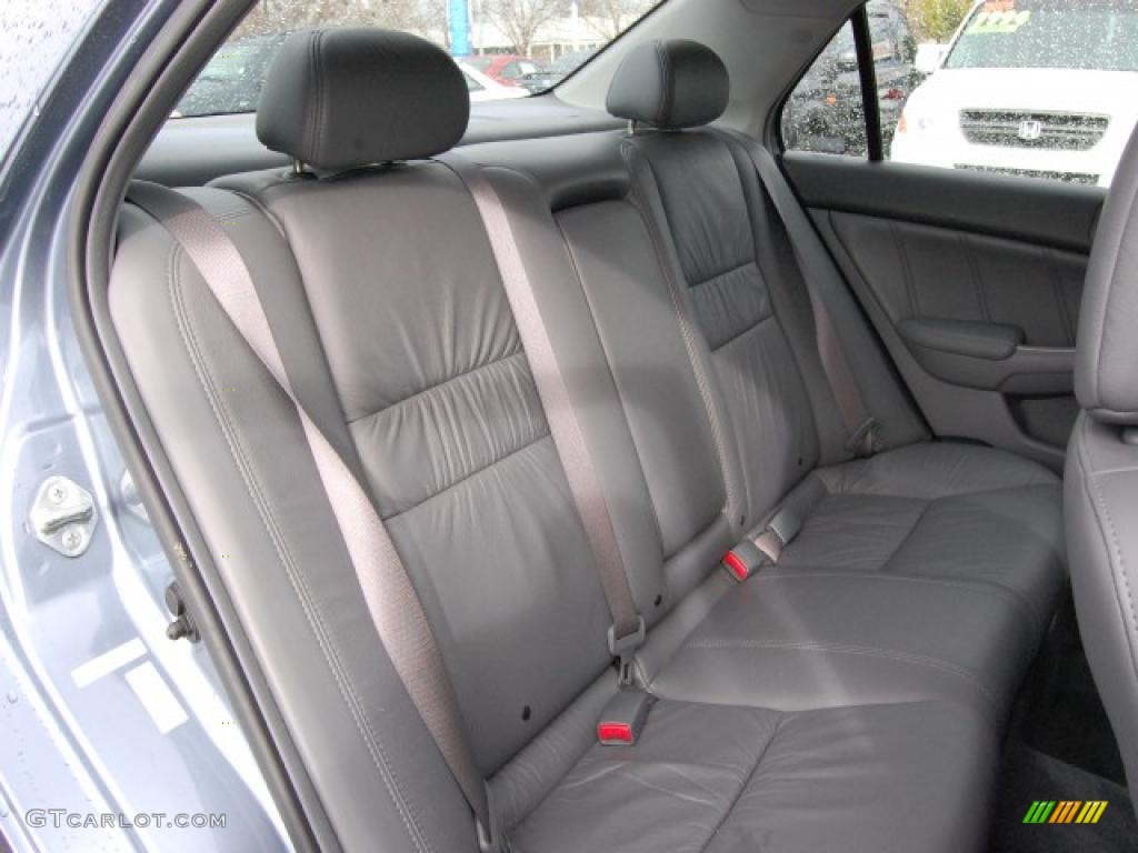 2007 Accord EX-L V6 Sedan - Cool Blue Metallic / Gray photo #16