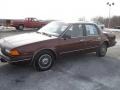 1990 Dark Maple Red Metallic Buick Century Custom Sedan  photo #6