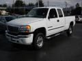 2006 Summit White GMC Sierra 2500HD SLT Extended Cab 4x4  photo #7