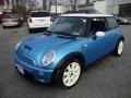 Electric Blue Metallic 2002 Mini Cooper S Hardtop