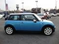 2002 Electric Blue Metallic Mini Cooper S Hardtop  photo #6