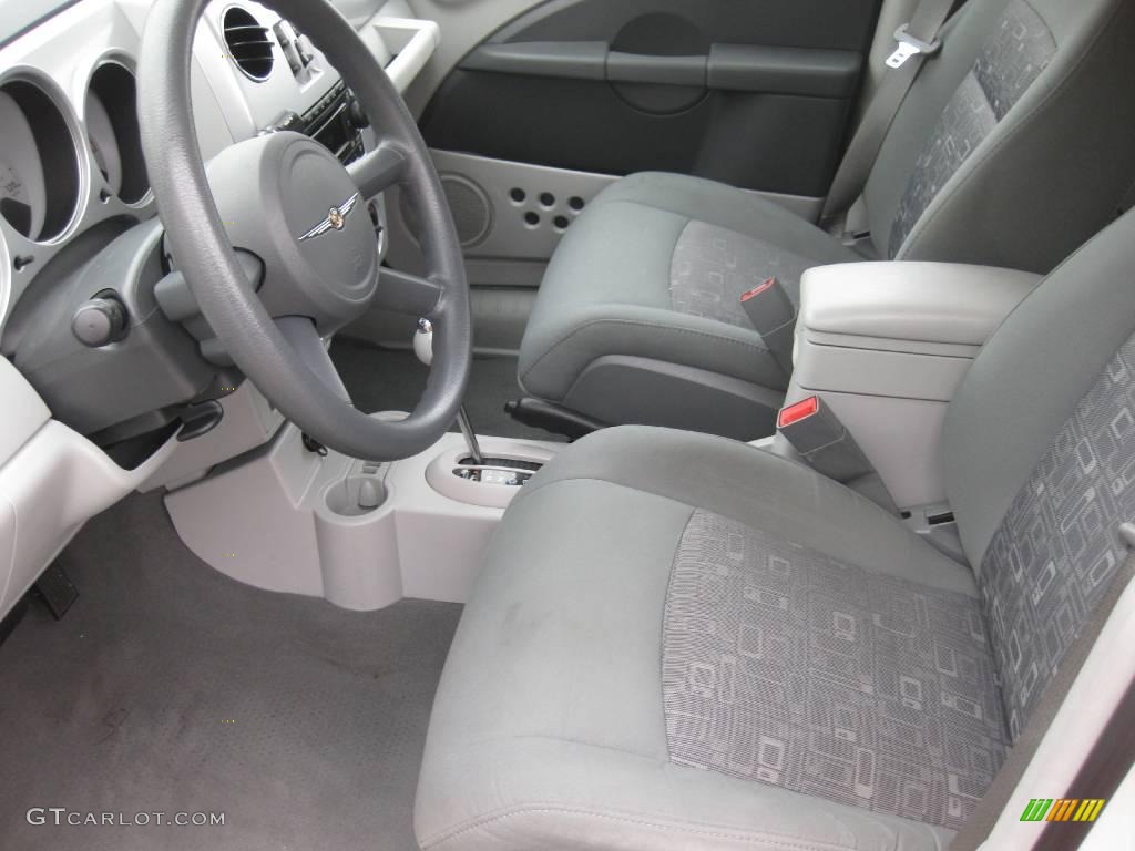 2008 PT Cruiser LX - Stone White / Pastel Slate Gray photo #23