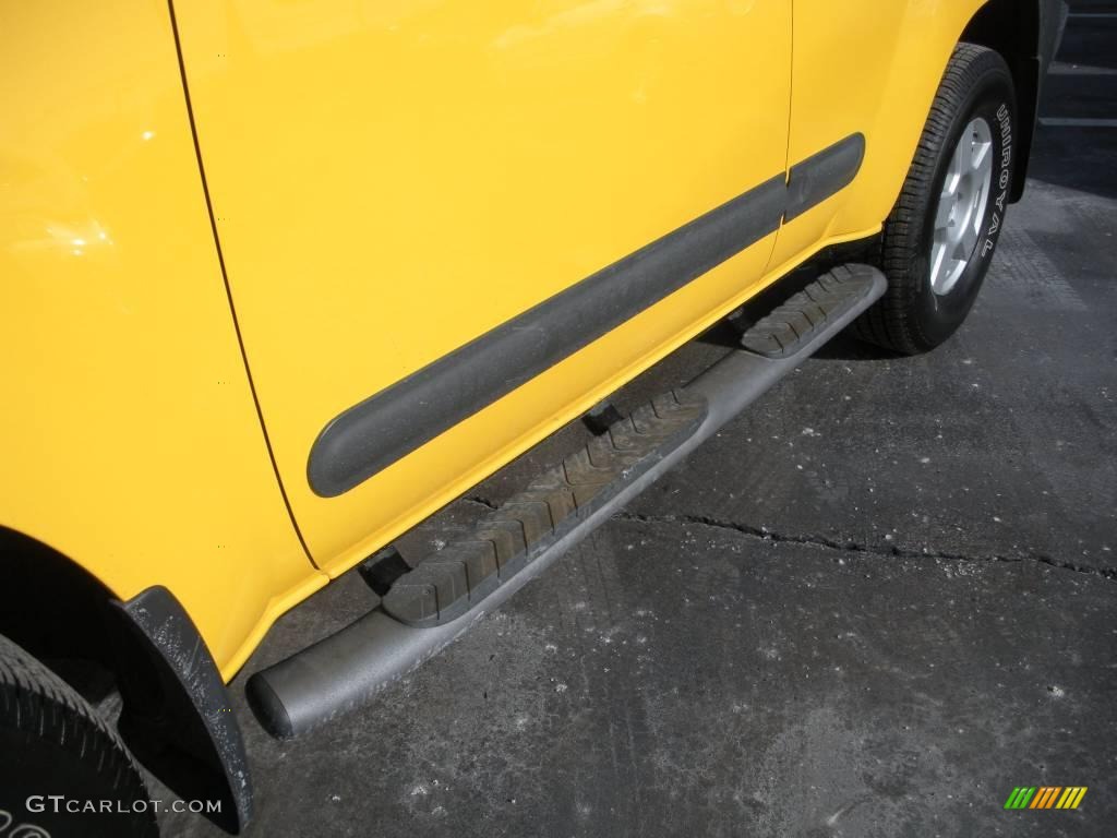2005 Xterra S 4x4 - Solar Yellow / Steel/Graphite photo #10