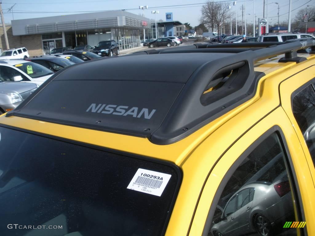 2005 Xterra S 4x4 - Solar Yellow / Steel/Graphite photo #11