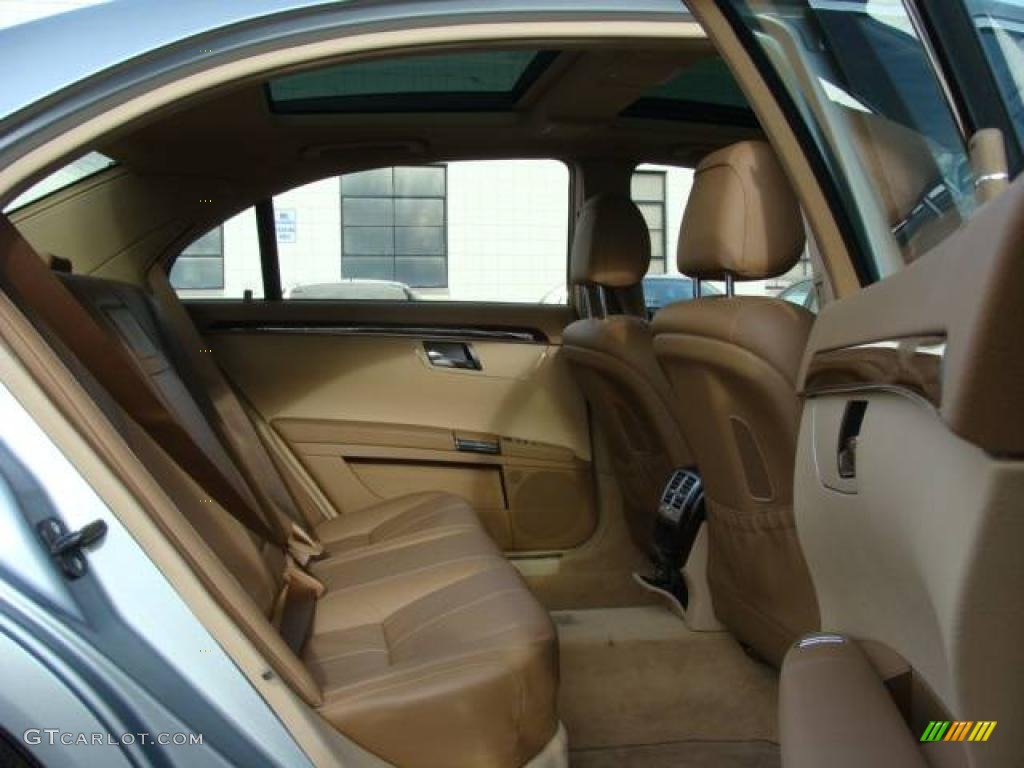 2007 S 550 Sedan - Andorite Grey Metallic / Cashmere/Savanna photo #13