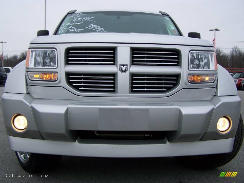 2007 Nitro R/T 4x4 - Bright Silver Metallic / Dark Slate Gray photo #3