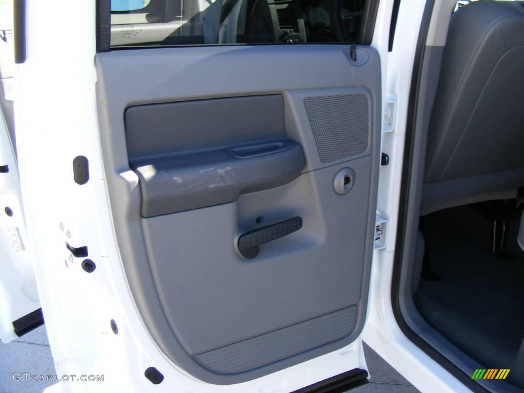 2008 Ram 1500 Lone Star Edition Quad Cab - Bright White / Medium Slate Gray photo #30