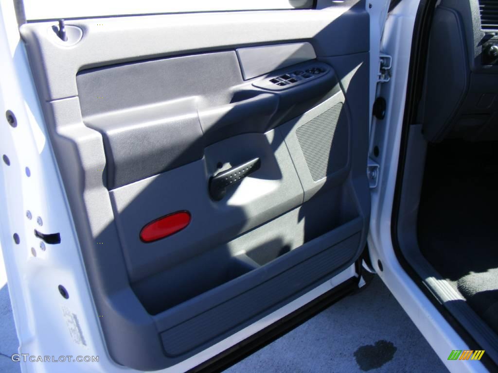 2008 Ram 1500 Lone Star Edition Quad Cab - Bright White / Medium Slate Gray photo #32