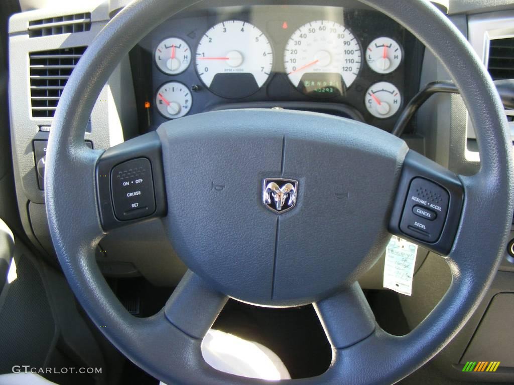 2008 Ram 1500 Lone Star Edition Quad Cab - Bright White / Medium Slate Gray photo #40