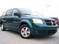 2009 Melbourne Green Pearl Dodge Grand Caravan SE  photo #1