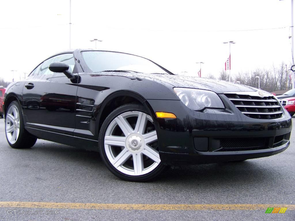 Black 2007 Chrysler Crossfire Coupe Exterior Photo #25101413