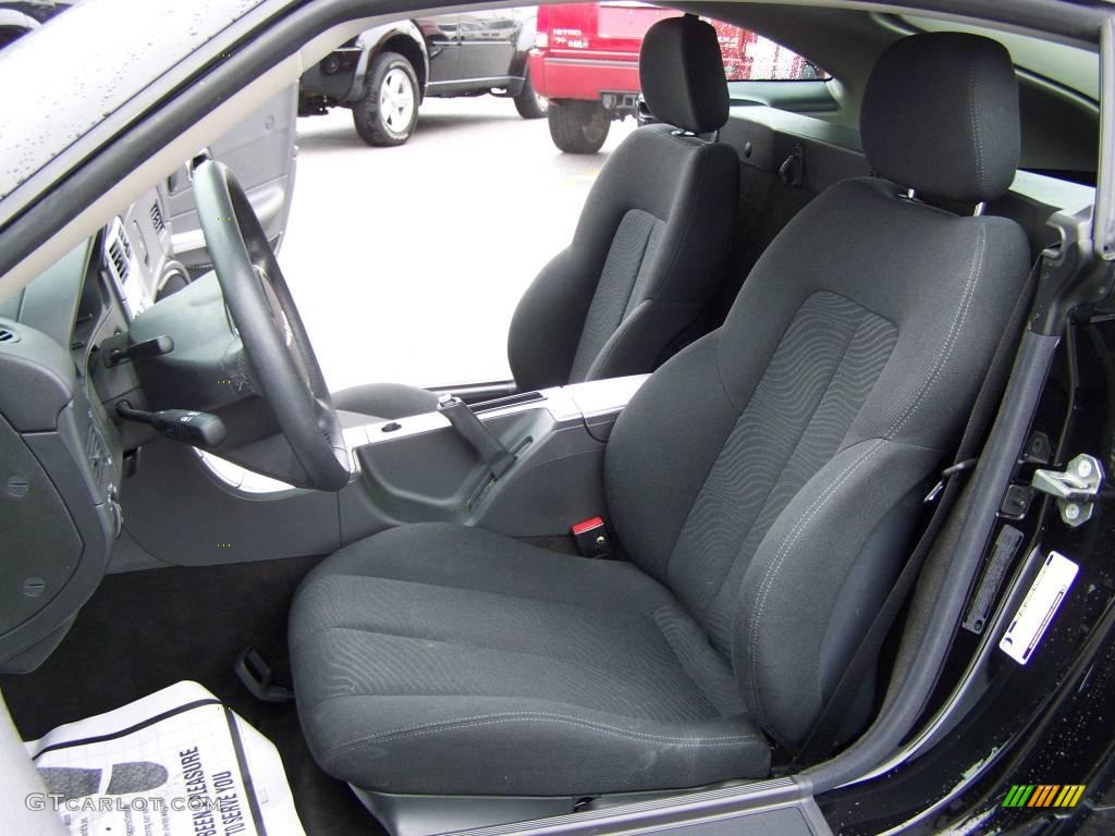 Dark Slate Gray Interior 2007 Chrysler Crossfire Coupe Photo #25101485
