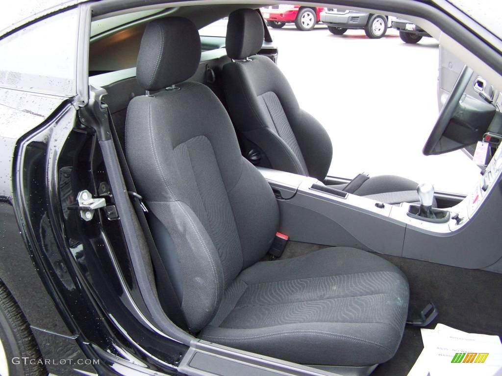 Dark Slate Gray Interior 2007 Chrysler Crossfire Coupe Photo #25101493