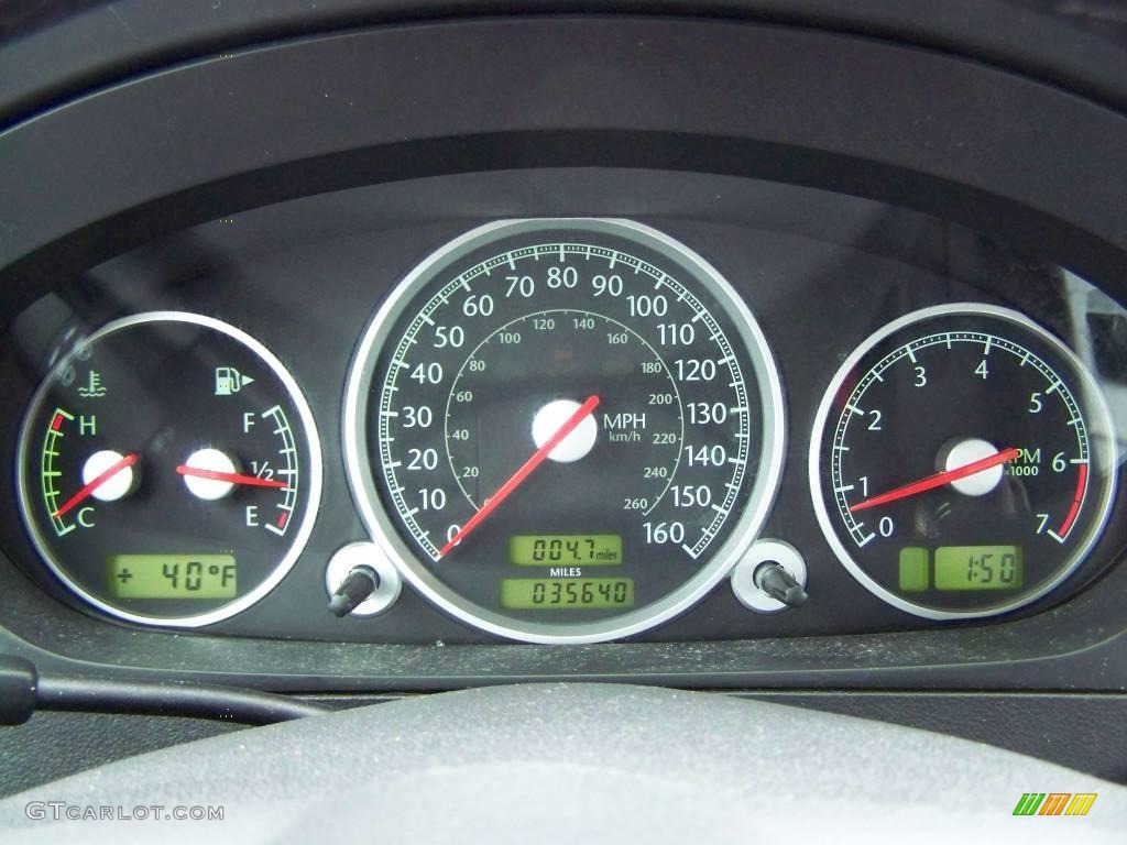 2007 Chrysler Crossfire Coupe Gauges Photo #25101529