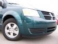 2009 Melbourne Green Pearl Dodge Grand Caravan SE  photo #2