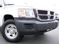 2008 Bright White Dodge Dakota ST Extended Cab  photo #2