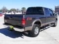 2005 Dark Stone Metallic Ford F250 Super Duty Lariat Crew Cab 4x4  photo #3