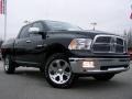 2009 Brilliant Black Crystal Pearl Dodge Ram 1500 Laramie Crew Cab 4x4  photo #1