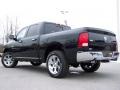 2009 Brilliant Black Crystal Pearl Dodge Ram 1500 Laramie Crew Cab 4x4  photo #4