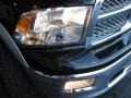 2010 Brilliant Black Crystal Pearl Dodge Ram 1500 Laramie Crew Cab 4x4  photo #4