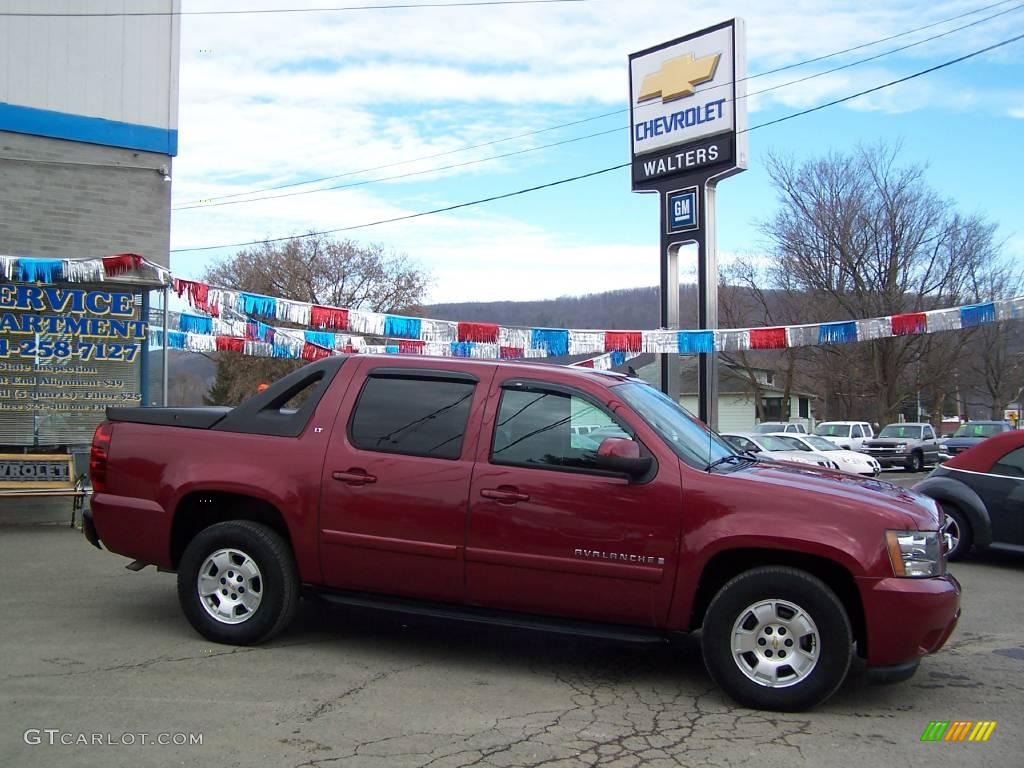 Sport Red Metallic Chevrolet Avalanche