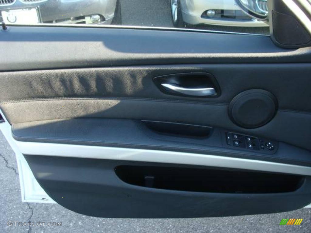 2007 3 Series 335i Sedan - Alpine White / Black photo #9