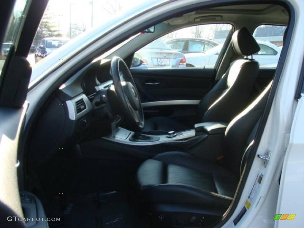 2007 3 Series 335i Sedan - Alpine White / Black photo #10