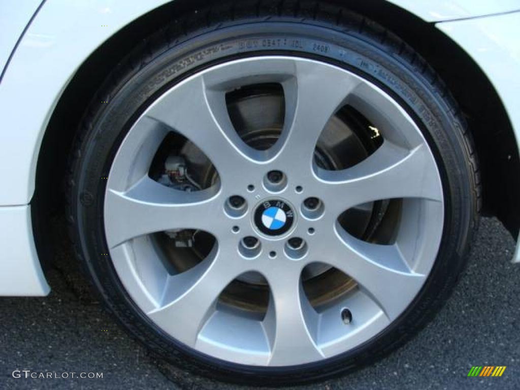 2007 3 Series 335i Sedan - Alpine White / Black photo #23