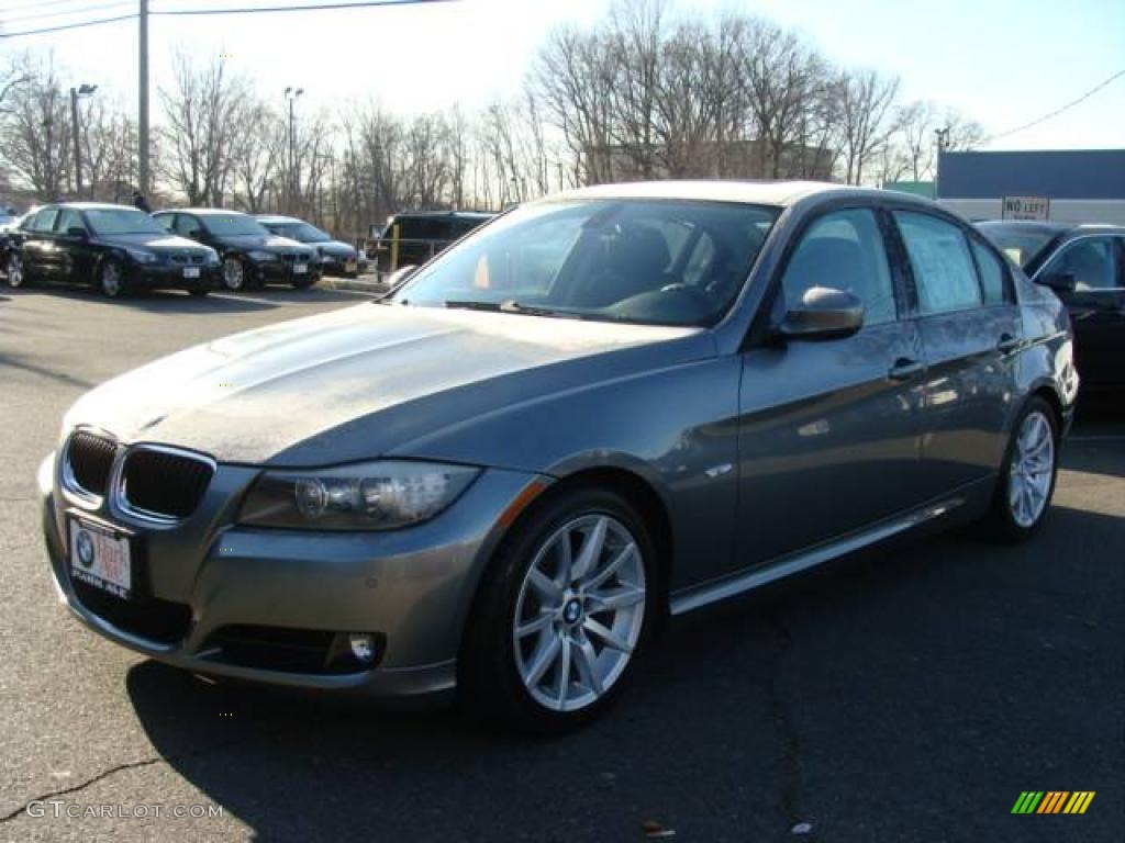 2009 3 Series 328i Sedan - Space Grey Metallic / Black photo #4