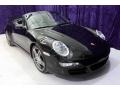 2008 Black Porsche 911 Carrera S Cabriolet  photo #40