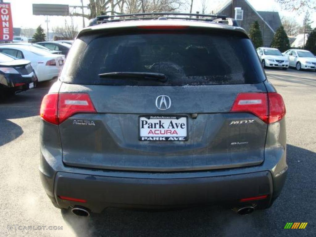 2007 MDX Technology - Nimbus Gray Metallic / Taupe photo #5