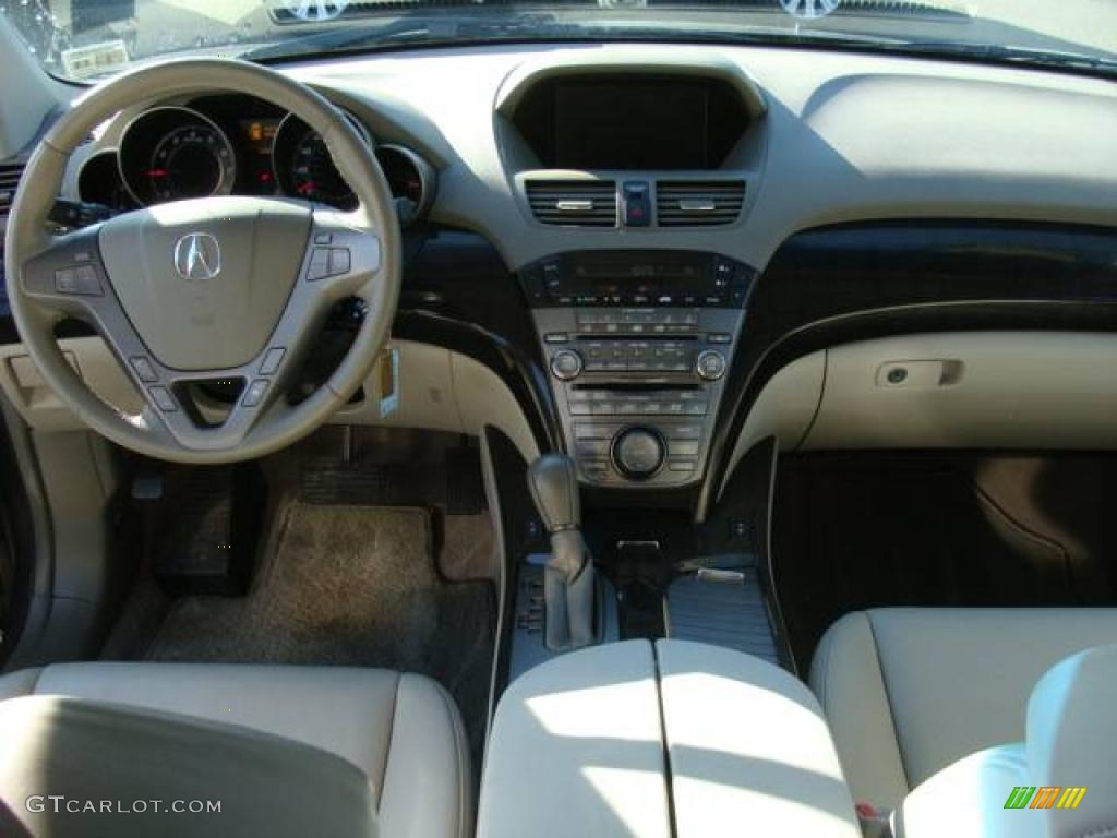 2007 MDX Technology - Nimbus Gray Metallic / Taupe photo #9