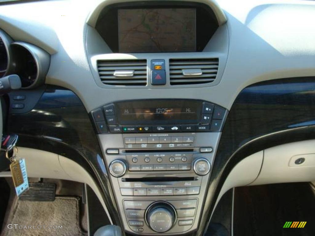 2007 MDX Technology - Nimbus Gray Metallic / Taupe photo #12