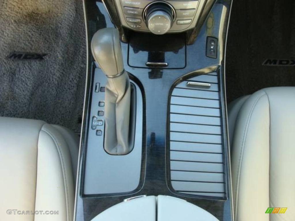 2007 MDX Technology - Nimbus Gray Metallic / Taupe photo #15
