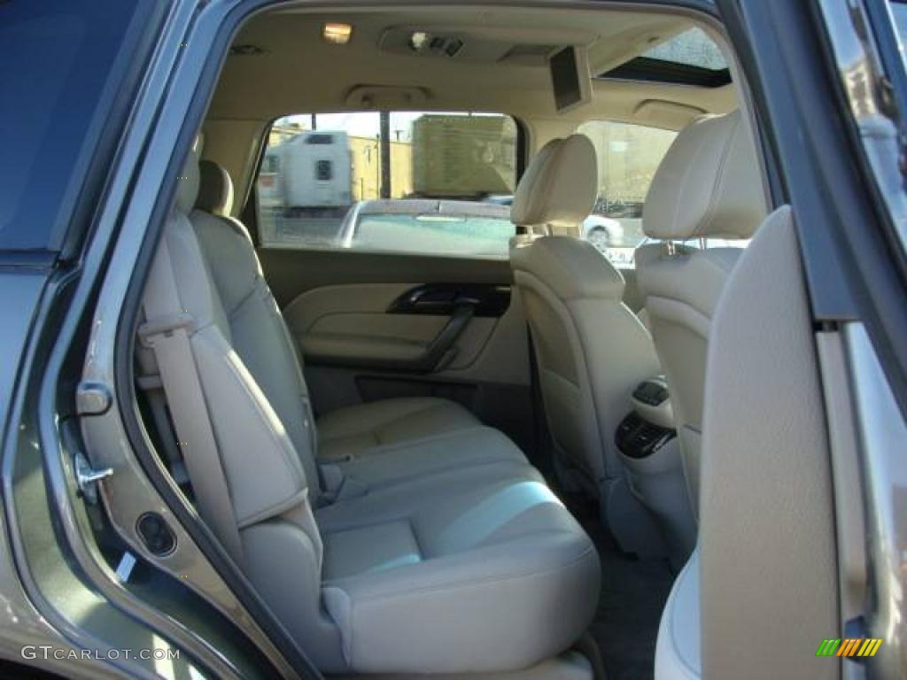 2007 MDX Technology - Nimbus Gray Metallic / Taupe photo #20