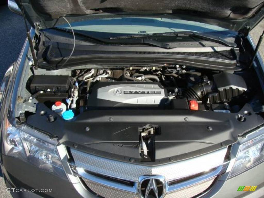 2007 MDX Technology - Nimbus Gray Metallic / Taupe photo #27