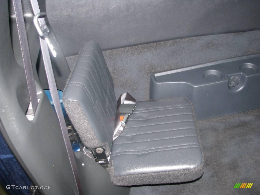 2000 Sonoma SLS Sport Extended Cab - Indigo Blue Metallic / Graphite photo #7