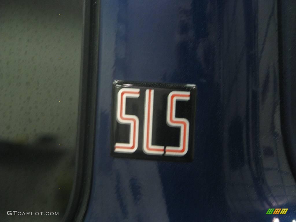 2000 Sonoma SLS Sport Extended Cab - Indigo Blue Metallic / Graphite photo #10