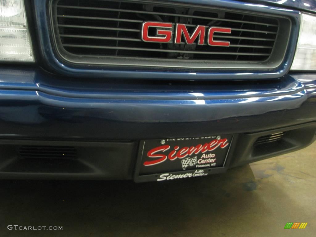 2000 Sonoma SLS Sport Extended Cab - Indigo Blue Metallic / Graphite photo #24