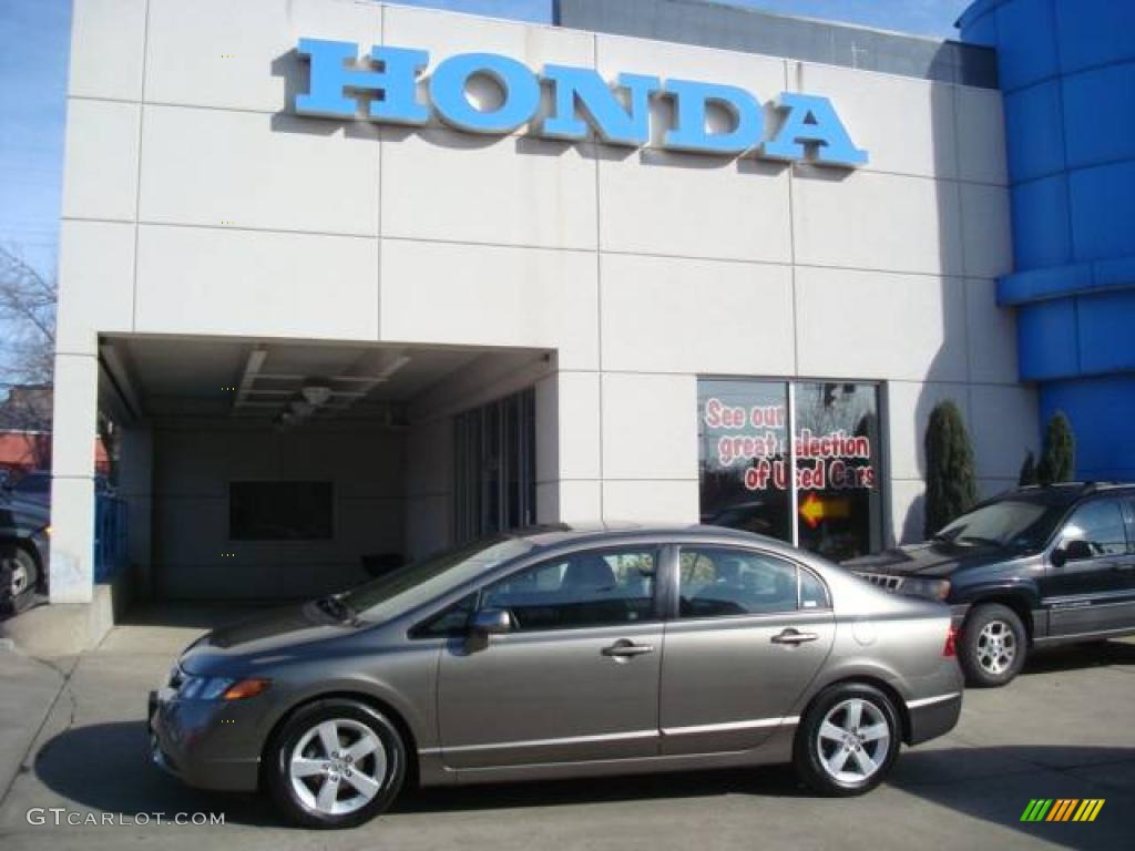 Galaxy Gray Metallic Honda Civic