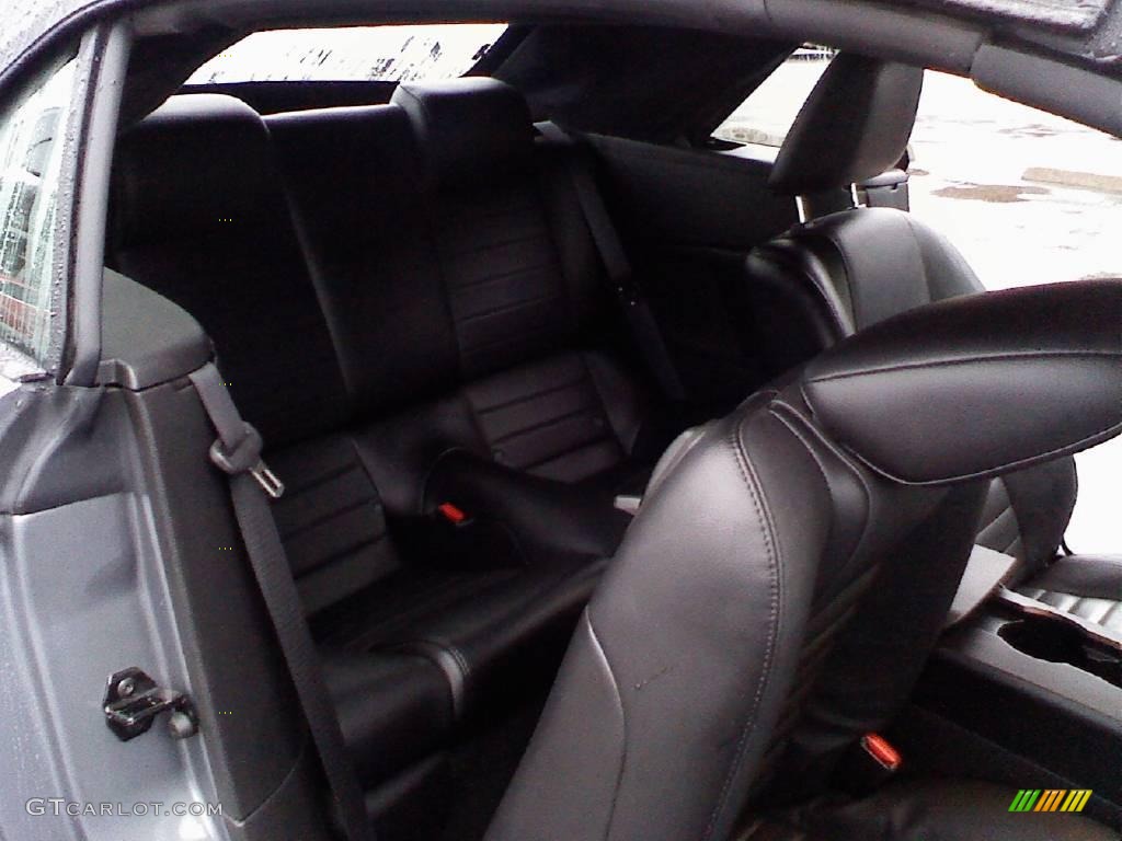 2007 Mustang GT Premium Convertible - Tungsten Grey Metallic / Dark Charcoal photo #9