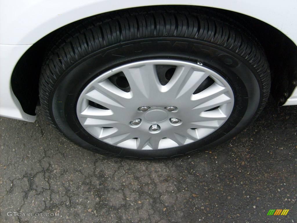 2006 Elantra GLS Sedan - Nordic White / Beige photo #9