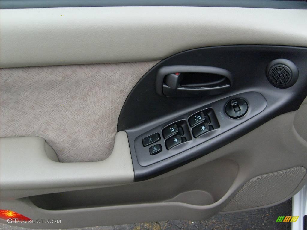 2006 Elantra GLS Sedan - Nordic White / Beige photo #13