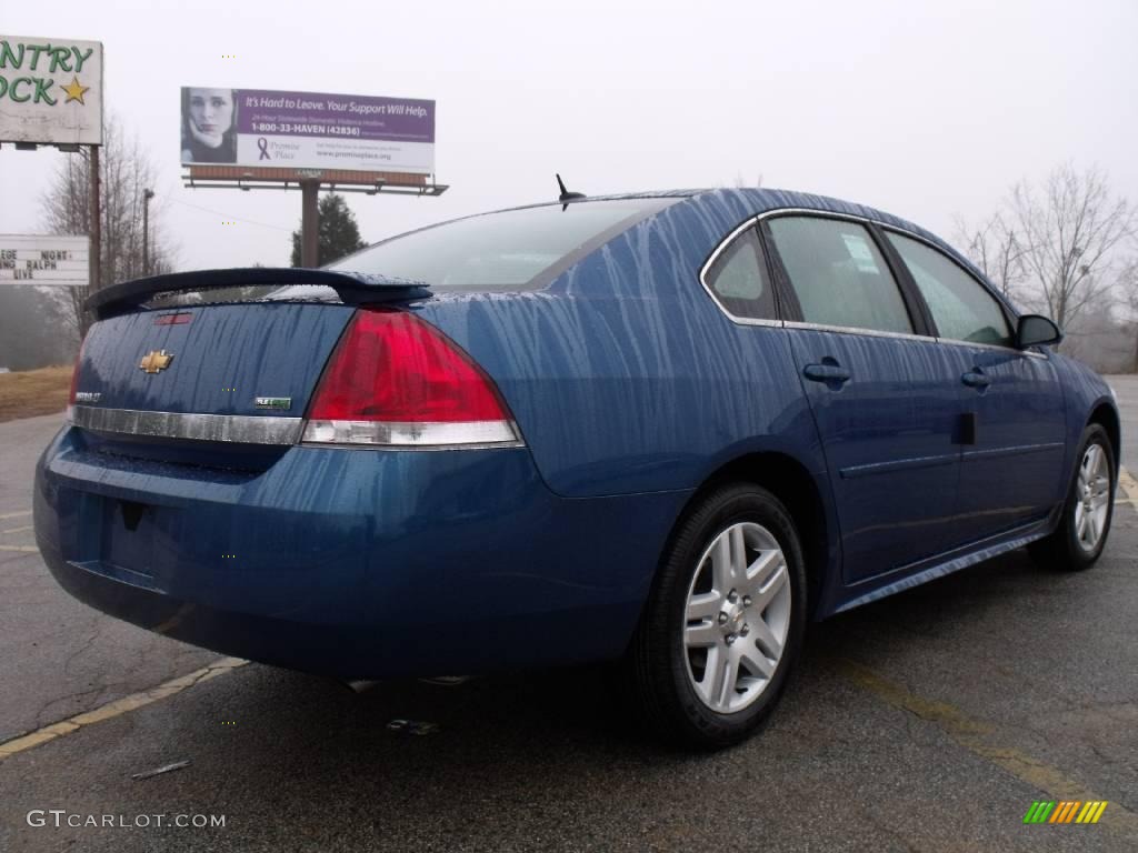 2010 Impala LT - Aqua Blue Metallic / Gray photo #5